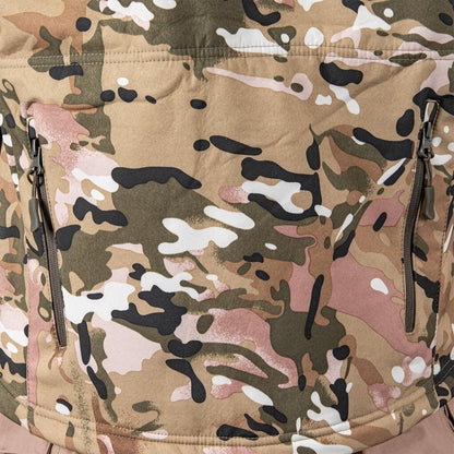 Neperšlampanti ir vėjui atspari Softshell striukė MOSS CAMO